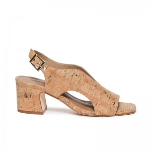 Bernardo Bedford Mid Sandaler med Hæl Dame Brune | CZM1571LV