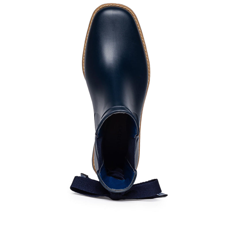 Bernardo Briton Slip On Rain Chelsea Støvler Dame Marineblå | BIH6735XT