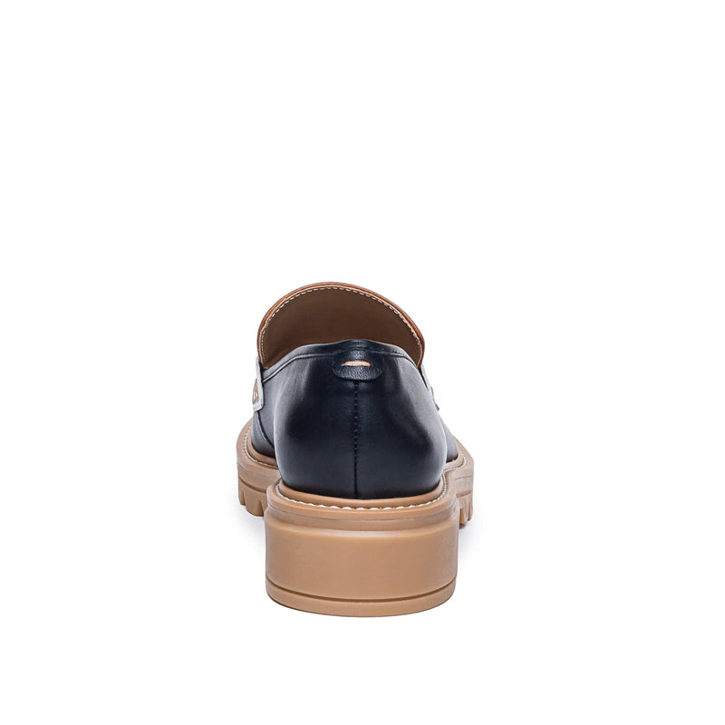 Bernardo Chandler Lug-Sole Loafers Dame Svarte Mørke Brune | ACY1257YU