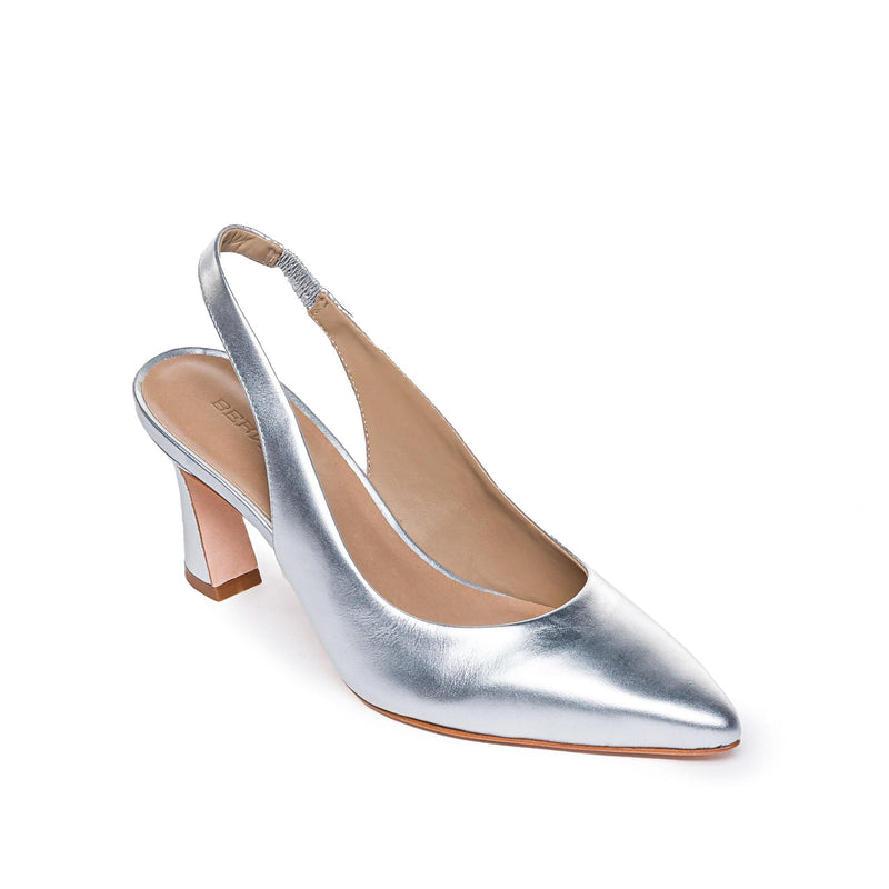 Bernardo Felicity Slingback Pumps Dame Sølv | RMN5862BI