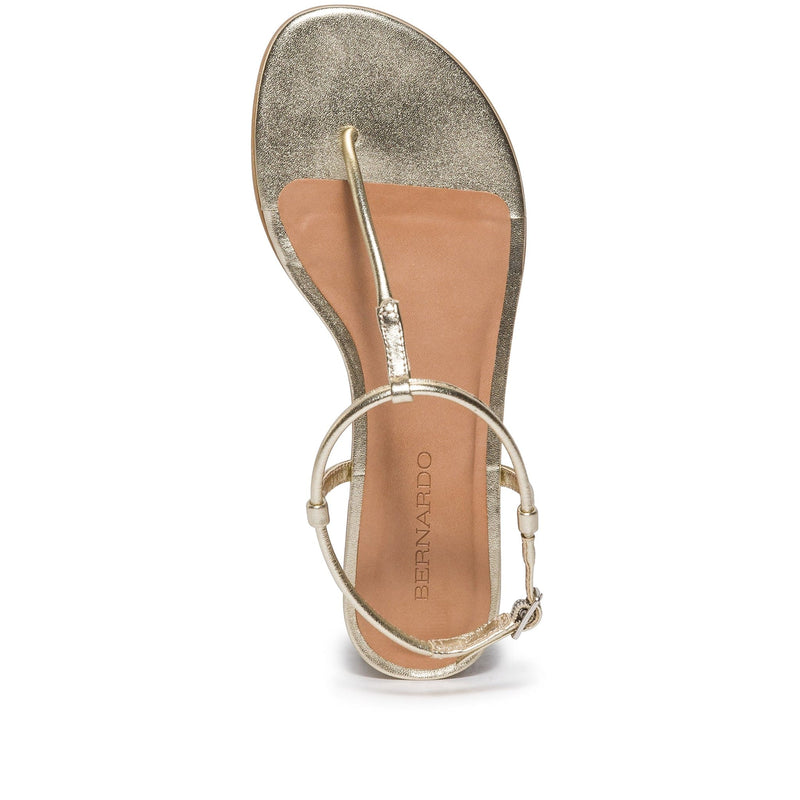 Bernardo Haven Thong Flate Sandaler Dame Gull | KCU3381QT