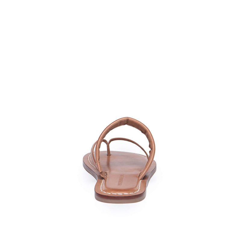 Bernardo Leia Thong Flate Sandaler Dame Brune | VRV4955VL