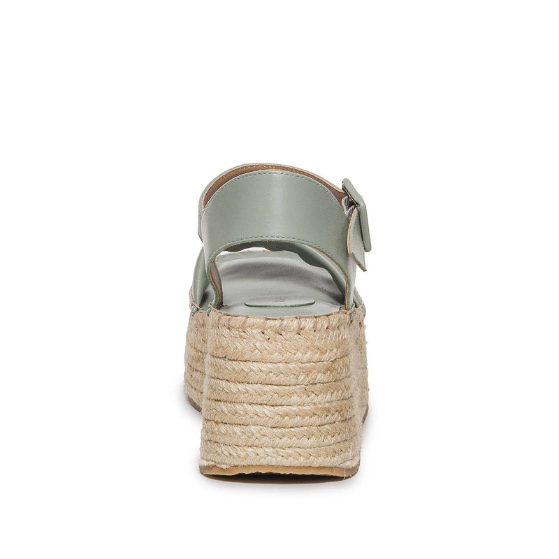 Bernardo Mallorca Espadrille Platåsandaler Dame Lyse Grønn | YKY1664OM