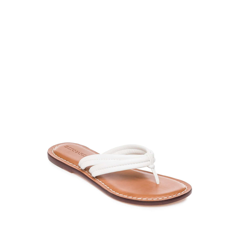 Bernardo Miami Thong Slidesandaler Dame Hvite | CHZ6548SD