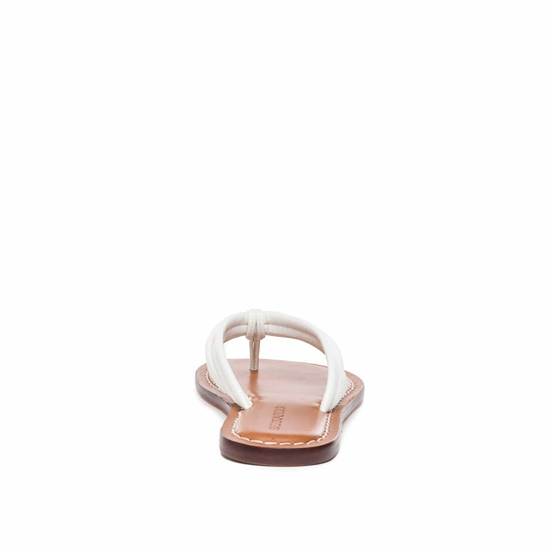 Bernardo Miami Thong Slidesandaler Dame Hvite | CHZ6548SD