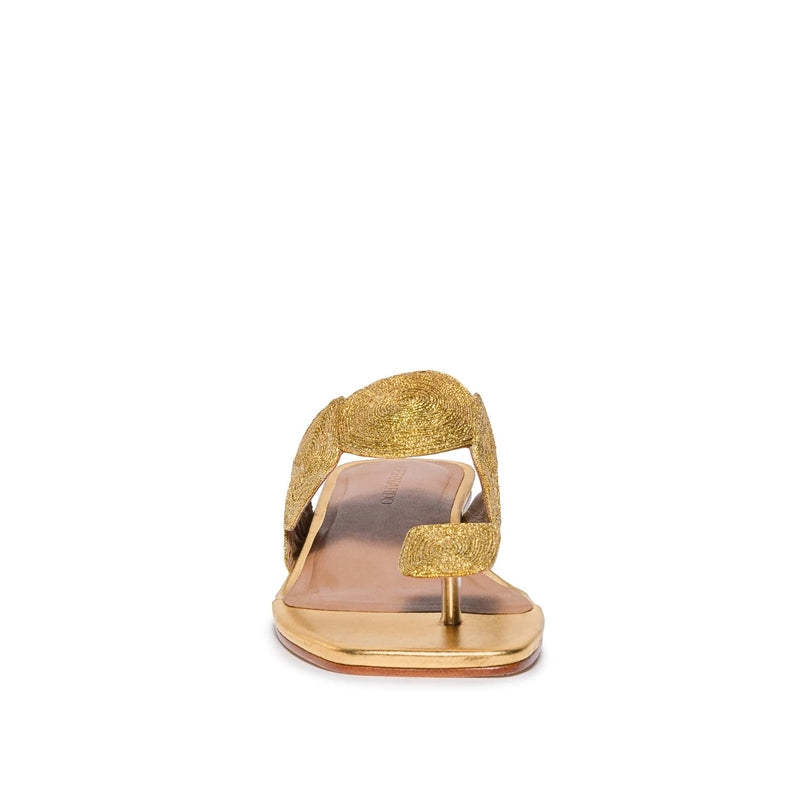 Bernardo Palermo Flate Sandaler Dame Gull | IXZ5734LL