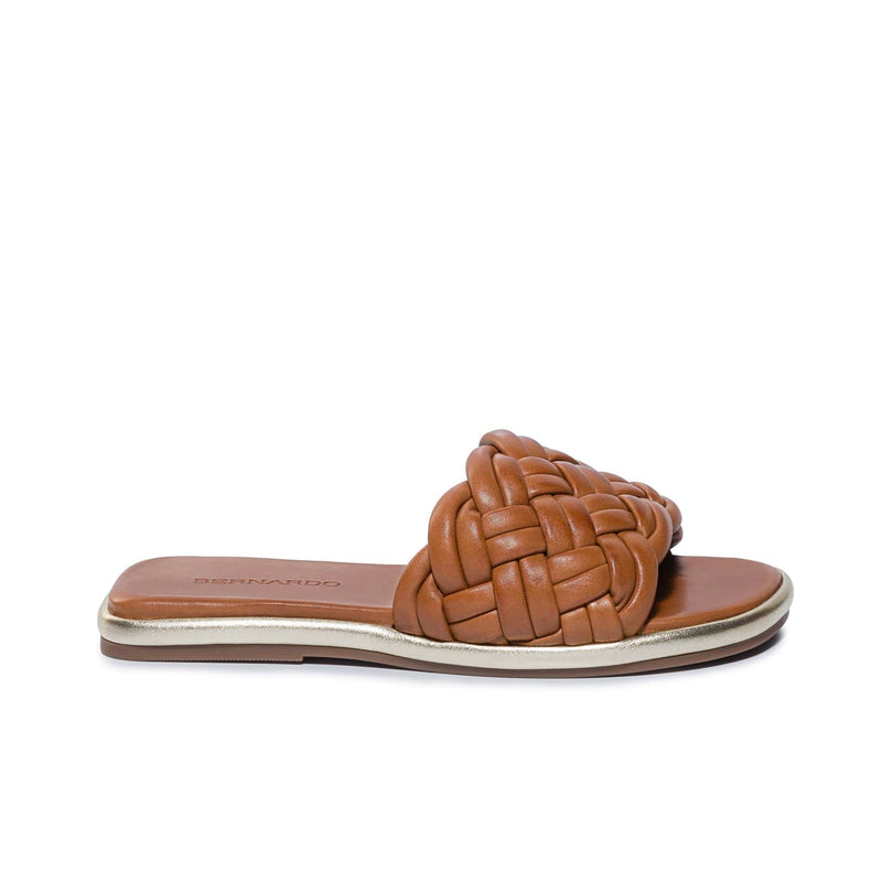 Bernardo Troy Woven Slidesandaler Dame Mørke Brune | CGX5446CY