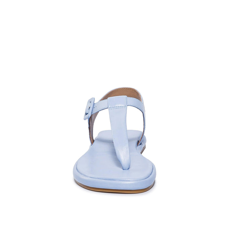 Bernardo Tucson T-Strap Flate Sandaler Dame Blå | WGQ3182VB